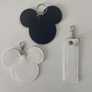 3 Etsy Disney inspired Pin Holder Keychain
